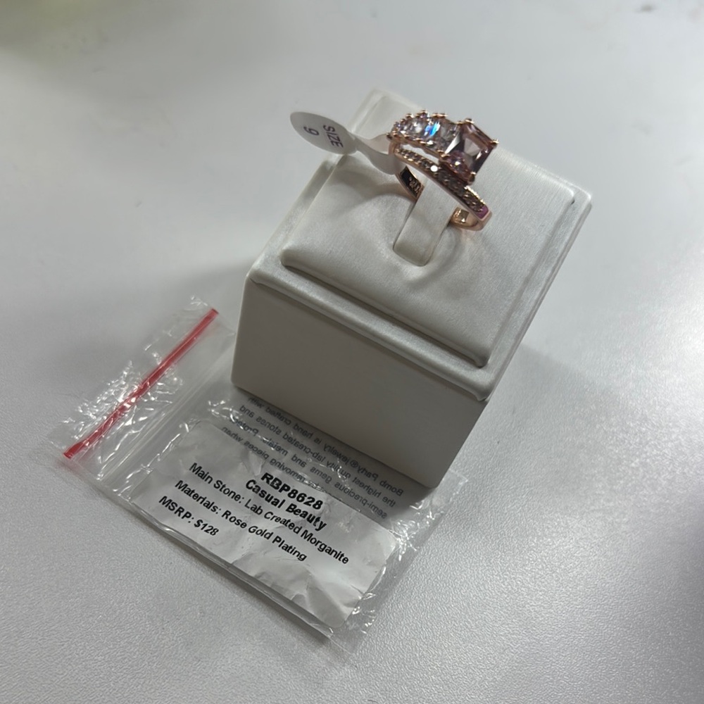 Rose Gold Multi-Stone Ring